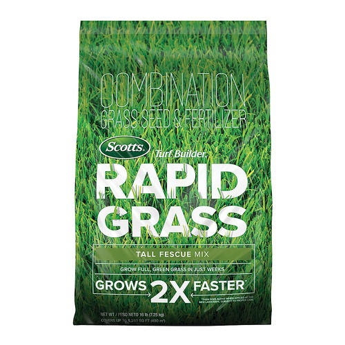 Scotts Turf Builder Rapid Grass Tall Fescue Mix 16 lbs. - Blue