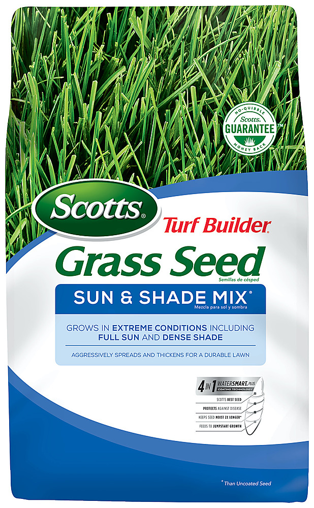 Scotts - Turf Builder Grass Seed Sun & Shade Mix 3 lb. - Tan