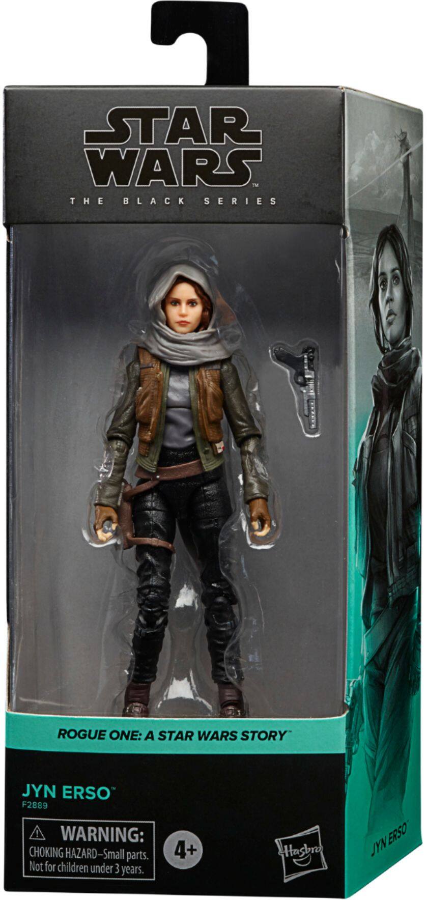 Angle. Star Wars - The Black Series Jyn Erso.