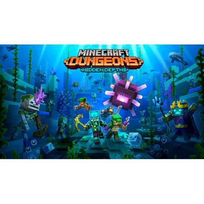 Minecraft Dungeons: Hidden Depths DLC Nintendo Switch, Nintendo Minecraft Dungeons: Hidden Depths DLC Nintendo Switch, Nintendo