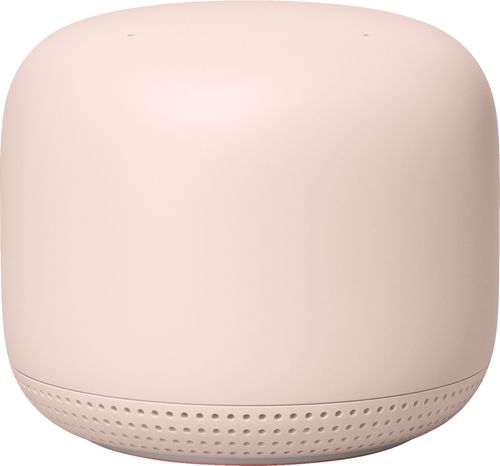 Google - Geek Squad Certified Refurbished Nest Wifi AC1200 Add-on Point Range Extender - Sand