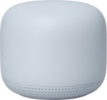 Google - Geek Squad Certified Refurbished Nest Wifi AC1200 Add-on Point Range Extender - Mist - Front_Zoom
