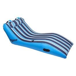 Aqua Leisure - Ultra Cushioned Comfort Lounge Inflatable Pool Float with Pillow