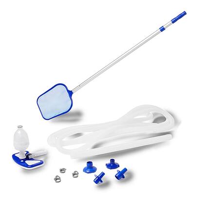 Front. Bestway - Bestway 58234 Above Ground Pool Cleaning & Maintenance Accessories Set Kit.