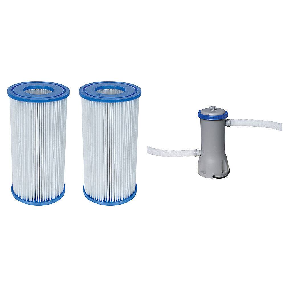 Best Buy Bestway Pool Filter Pump Cartridge TypeIII (2 Pack) + Pool