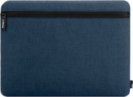 Incase - Zip Sleeve for 13-inch Laptop Heather Navy - Navy - Front_Zoom