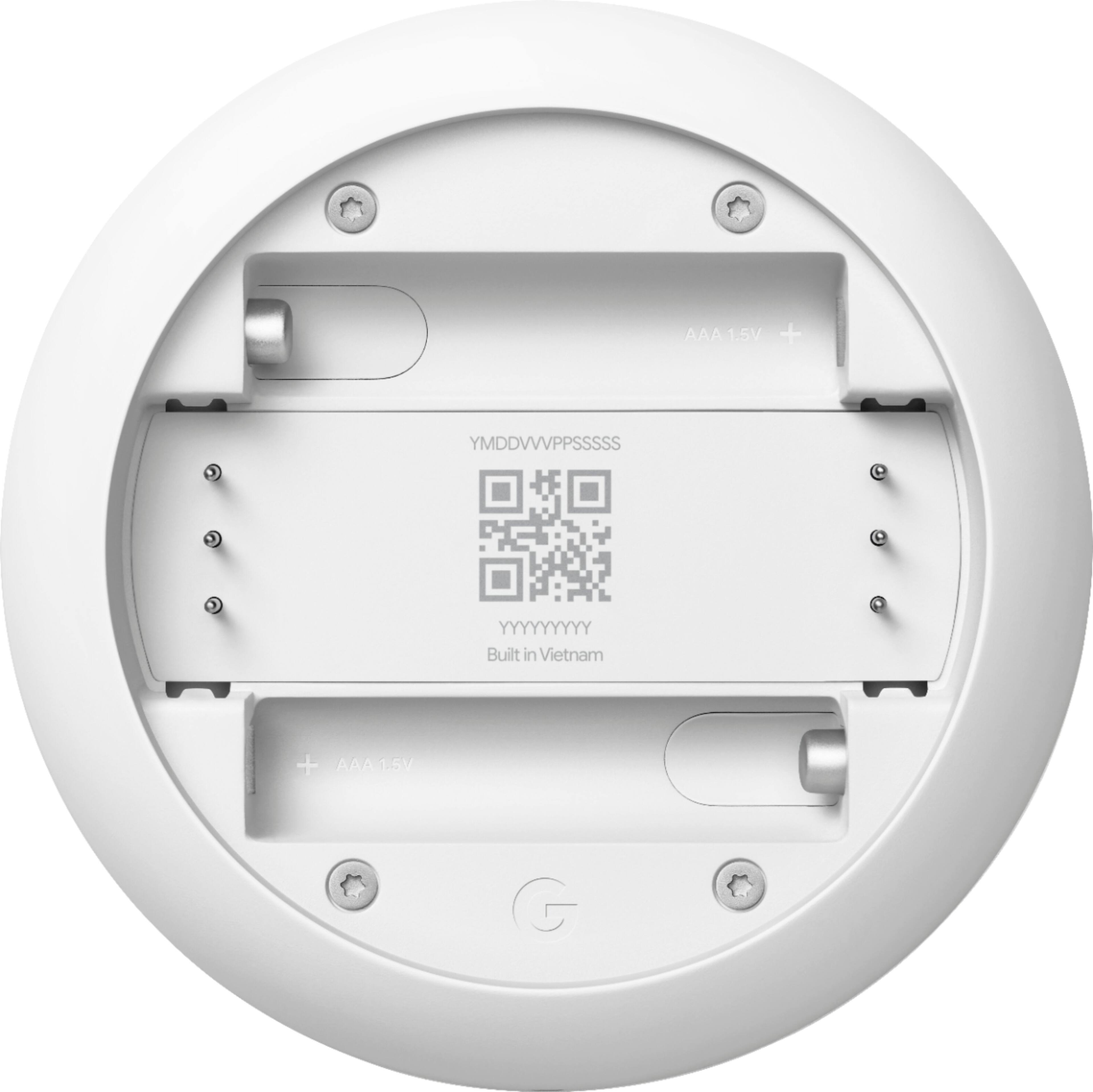 Alt View 13. Google - Geek Squad Certified Refurbished Nest Smart Programmable Wi-Fi Thermostat - Snow.