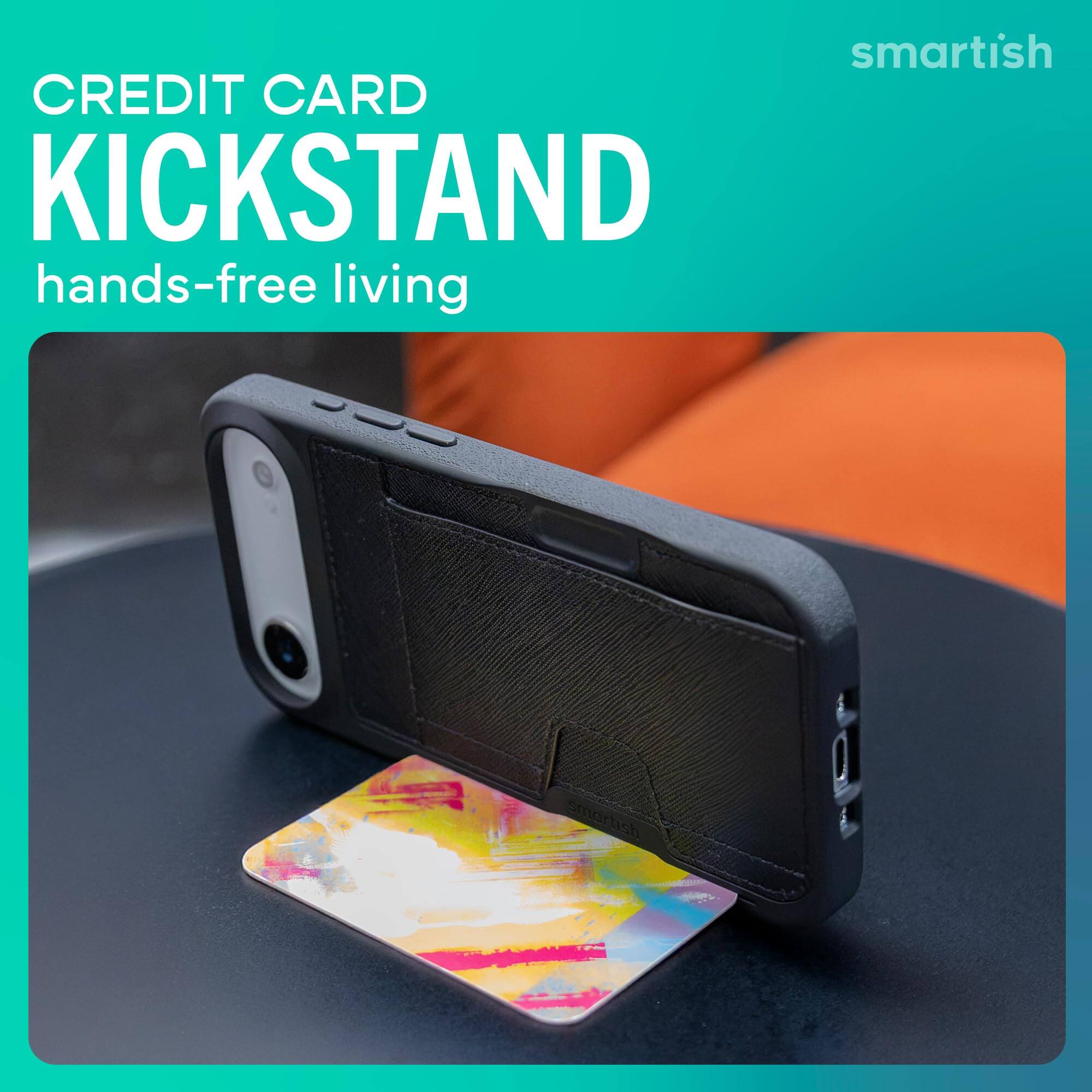 smartish  
CREDIT CARD KICKSTAND  
hands-free living