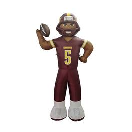 Logo Brands - Washington Commanders Inflatable Yard Mascot - Maroon