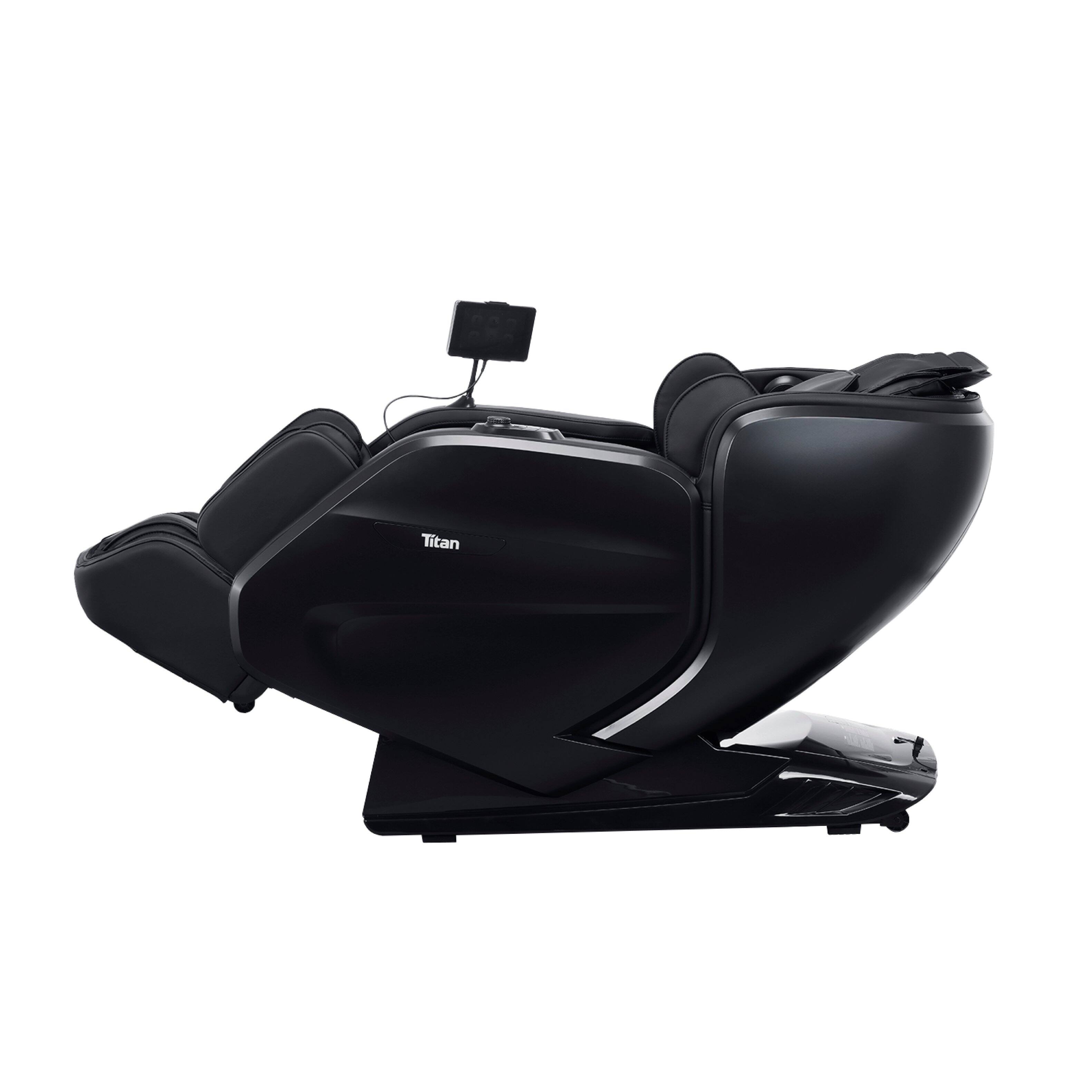 Back. Titan - Pro 3D Liberty Zero Gravity Massage Chair - Black - Black.