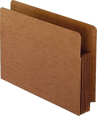 Alt View 1. Pendaflex - Reinforced File Pocket, 5 1/4" Expansion, Letter Size, Redrope, 10/Box - Redrope.