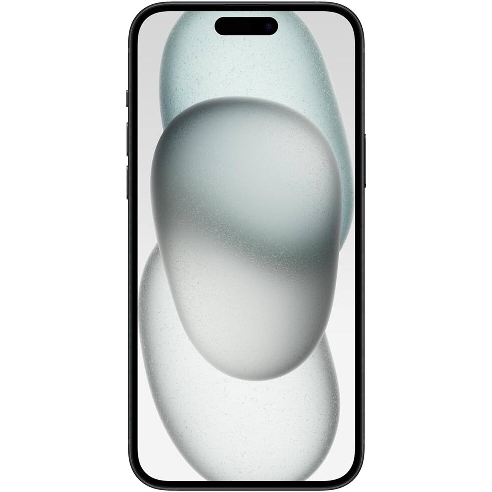 Angle. Apple - iPhone 15 Plus 128GB 6.7" 5G Fully Unlocked,  - Black.