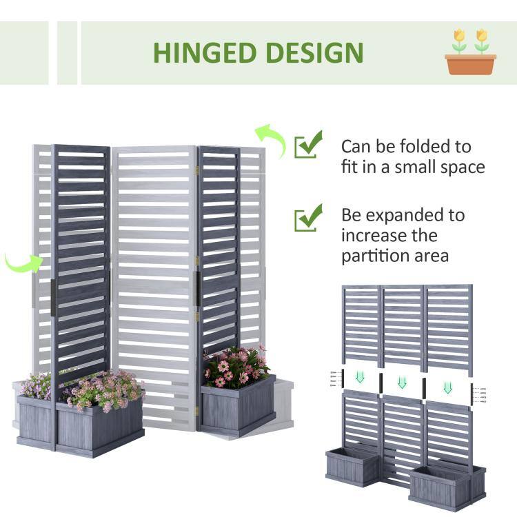HINGED DESIGN

- Can be folded to fit in a small space
- Be expanded to increase the partition area
