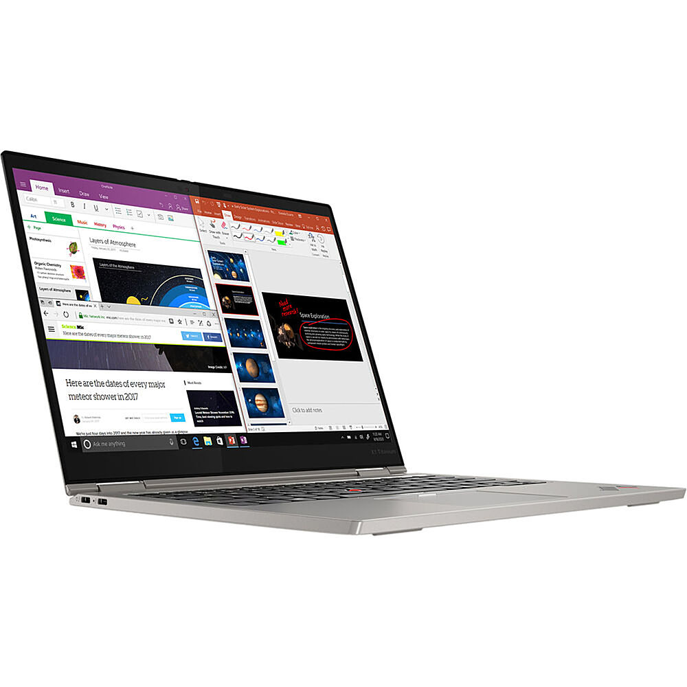 Lenovo - ThinkPad X1 Titanium Yoga Gen 1 13.5" Touch-Screen Laptop - Intel Core i7 - 16GB Memory - 512GB SSD - Titanium
