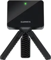 Garmin - Approach R10 Portable Golf Launch Monitor with Built-In Bluetooth - Black - Front_Zoom