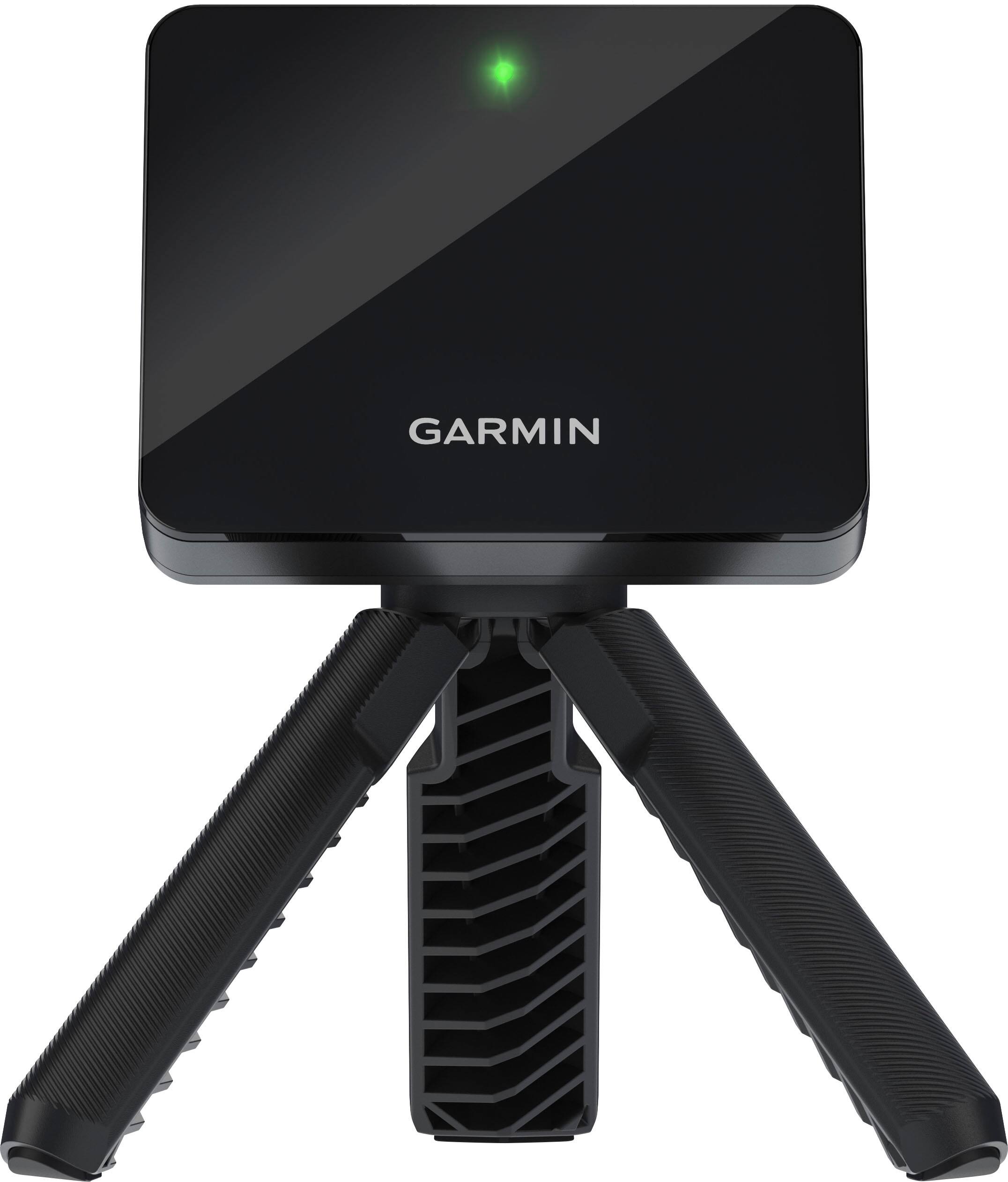 Front. Garmin - Approach R10 Portable Golf Launch Monitor with Built-In Bluetooth - Black.