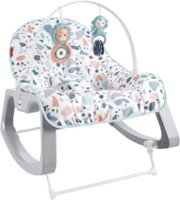 Fisher-Price - Infant-to-Toddler Rocker - Gray - Front_Zoom