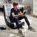 Alt View 14. X Rocker - Camo Retreat 2.0 Bluetooth Floor Rocker Gaming Chair - Gray Camo.