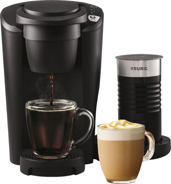 Angle Zoom. Keurig - K Latte Single Serve K-Cup Pod Coffee Maker - Black.