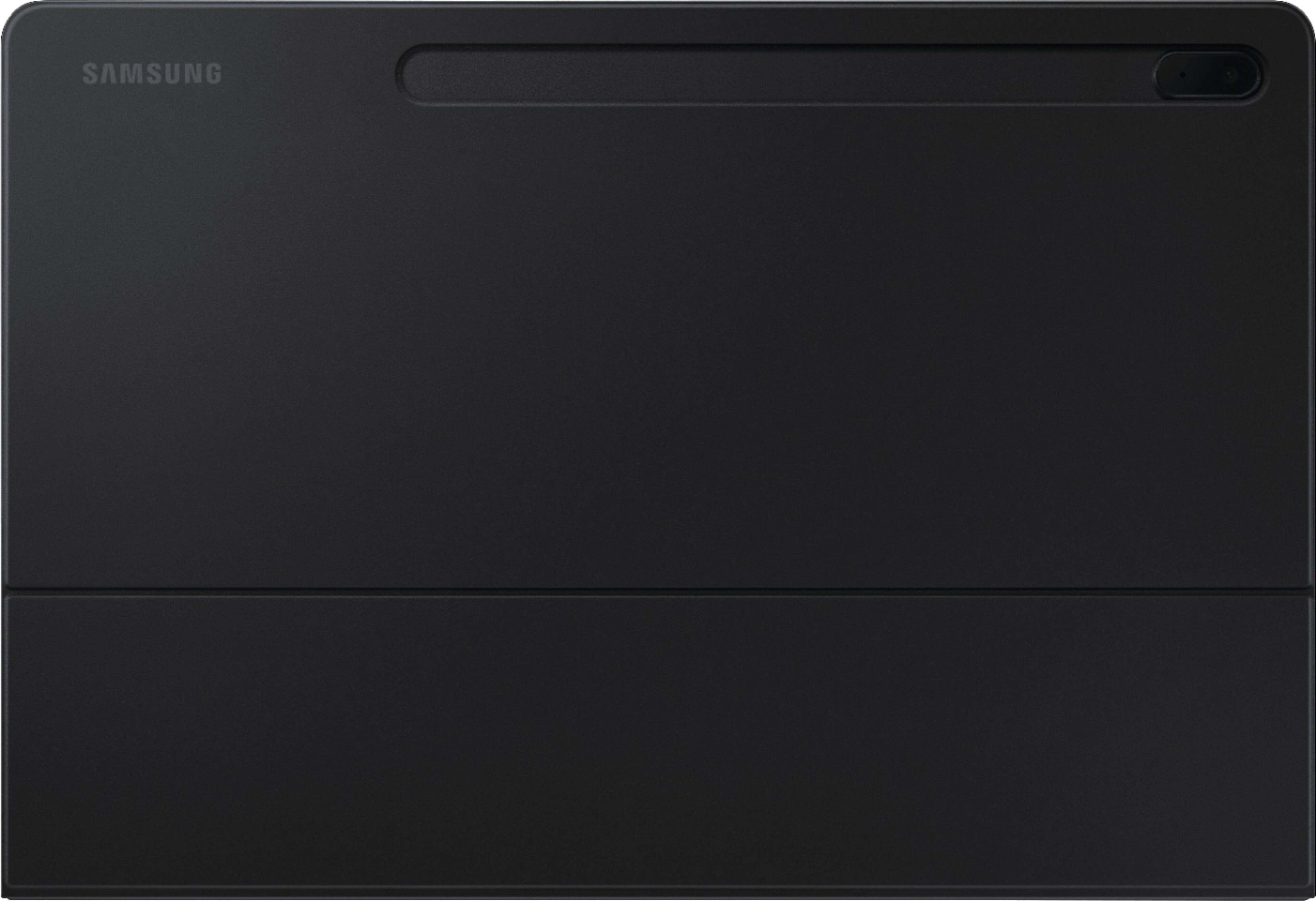 Alt View 11. Samsung - Galaxy Tab S8+, Tab S7 FE, Tab S7+ Slim Book Keyboard Cover - Mystic Black.
