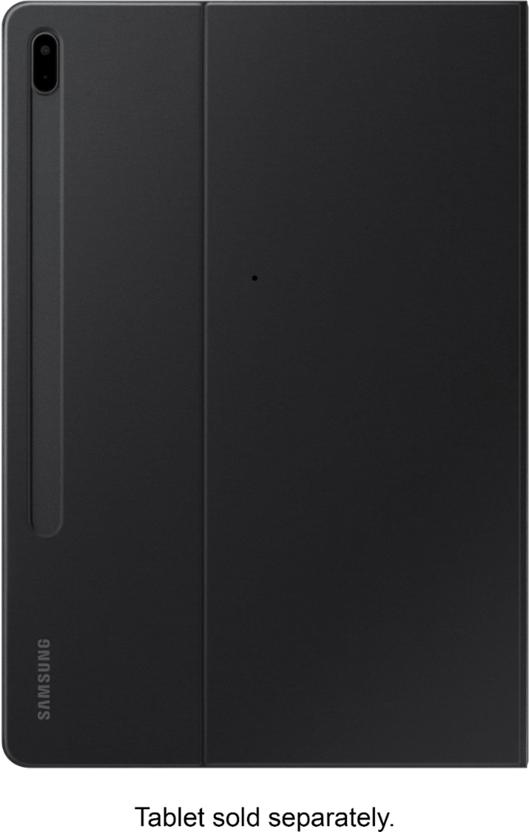 Alt View 13. Samsung - Galaxy Tab S8+, Tab S7 FE, Tab S7+ Book Cover - Mystic Black.