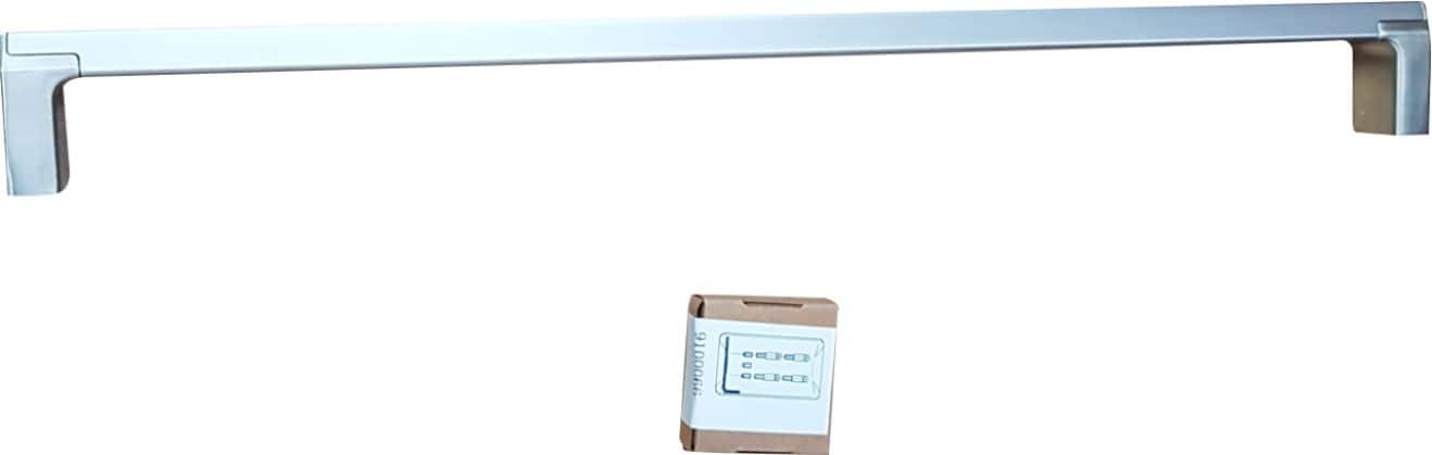 Bertazzoni - Professional Series Handle Kit for Column Refrigerator - Stainless Steel - Front_Zoom