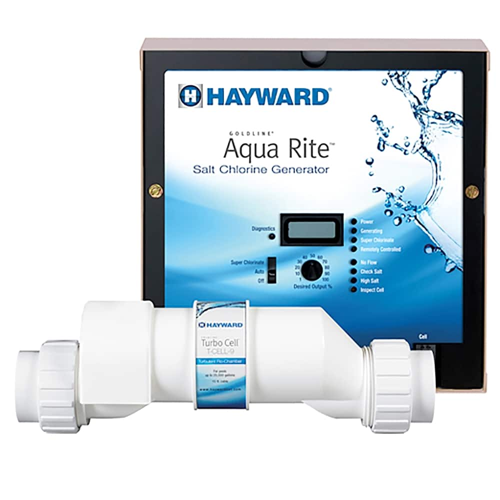 Best Buy: Hayward Whole Goods AquaRite Salt Chlorinator with TurboCell for  25K Gallon In Ground Pools W3AQR9