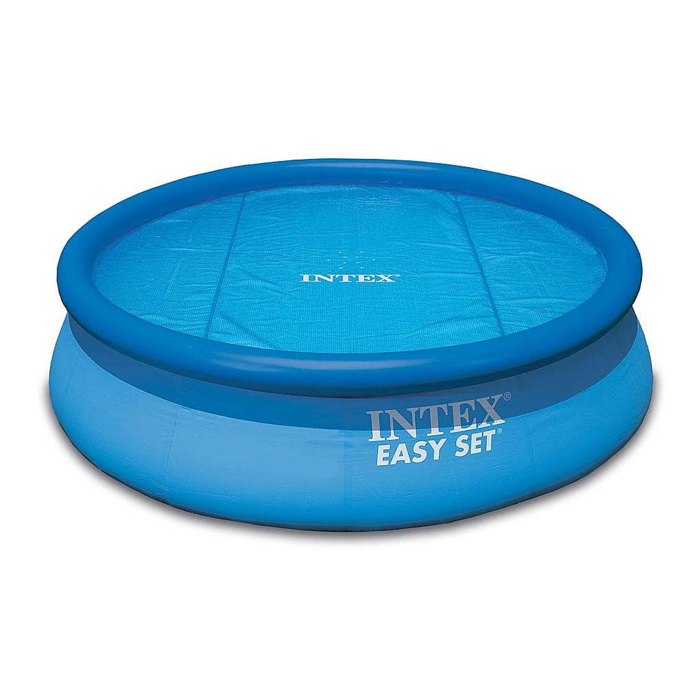 Intex - Round Easy Set Solar Cover for Swimming Pools Pool Cover Only - Blue price history on PriceWatchPro