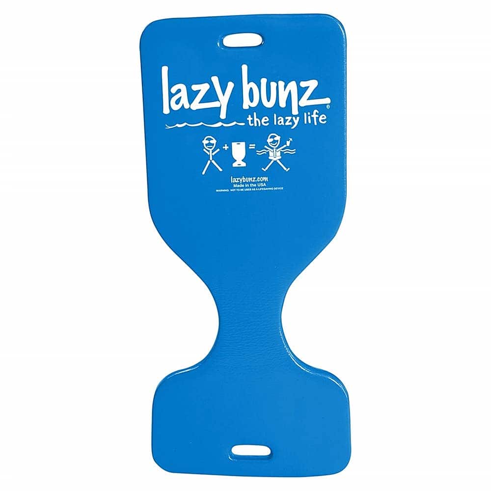 Front. TRC Recreation - Adult/Child Lazy Bunz Comfortable Saddle Foam Floater - Blue.