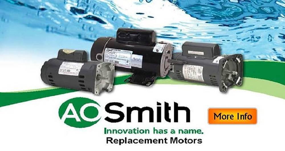 A.O. Smith - Up-Rate 3/4 HP 3450RPM Single Speed Pool Pump Motor