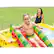 Alt View 14. Intex - Fun 'N Fruity Outdoor Inflatable Kiddie Pool Play Center with Water Slide - Multi.