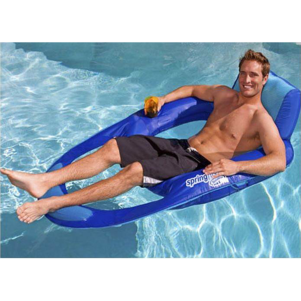 3-Pack SwimWays Spring Float Recliner Floating Pool Lounge Chair 13018 