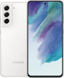 Samsung - Galaxy S21 FE 5G 128GB - White (Verizon) - Front_Zoom