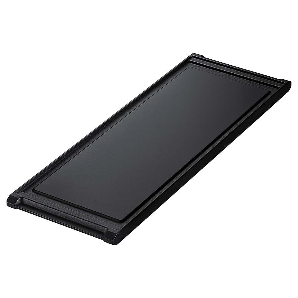 Alt View 17. Samsung - 6.0 cu. ft. Smart Freestanding Gas Range with Flex Duo & Air Fry - Black Stainless Steel.