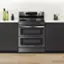Alt View 11. Samsung - 6.3 cu. ft. Smart Freestanding Electric Range with Flex Duo, No-Preheat Air Fry & Griddle - Black Stainless Steel.
