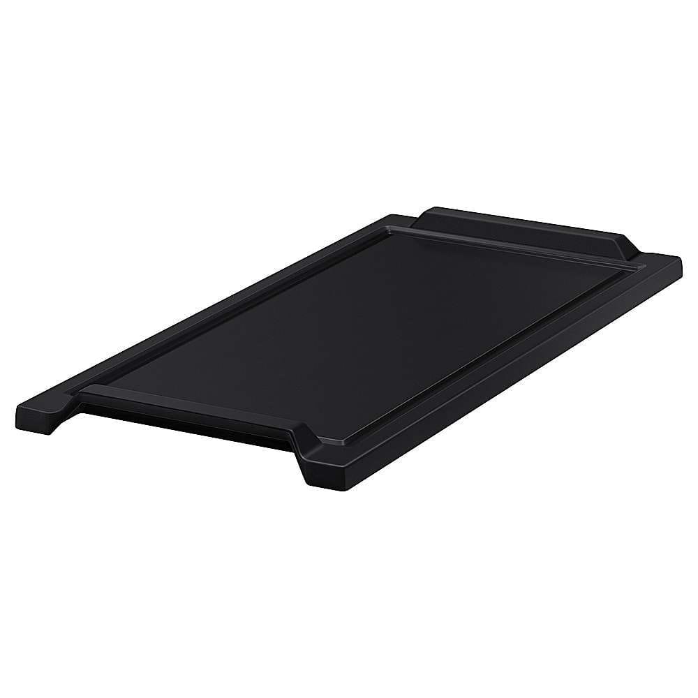 Alt View 19. Samsung - 6.3 cu. ft. Smart Freestanding Electric Range with Flex Duo, No-Preheat Air Fry & Griddle - Black Stainless Steel.