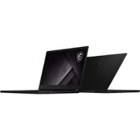 MSI - GS66 Stealth 15.6" Gaming Laptop - Intel Core i7 - 16 GB Memory - NVIDIA GeForce RTX 2070 Max-Q - 1 TB SSD - Core Black - Front_Zoom