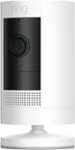 Front Zoom. Ring - Stick Up Indoor/Outdoor Wire Free 1080p Security Camera - Certified Refurbished - White.