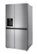 Left Zoom. LG - 27.2 cu ft Side by Side Refrigerator with SpacePlus Ice - Platinum silver.