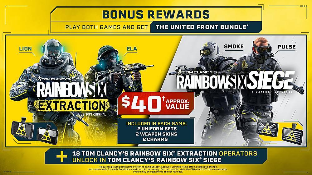 Tom Clancy's Rainbow Six Siege Ultimate Edition PS4 & PS5 on PS4