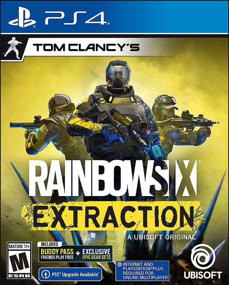 Tom Clancys Rainbow Six Extraction Standard Edition PlayStation 4, PlayStation 5 UBP30512247