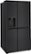 Left Zoom. LG - 27.2 cu ft Side by Side Refrigerator with SpacePlus Ice - Smooth black.