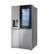 Alt View Zoom 3. LG - 23 Cu. Ft. Side-by-Side Counter-Depth Smart Refrigerator with Craft Ice - Stainless steel.