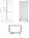 Left. LG - 27.2 Cu. Ft. Side-by-Side Refrigerator with SpacePlus Ice - Smooth White.