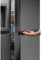 Alt View Zoom 12. LG - 27.1 cu ft Side by Side Refrigerator with Door in Door, Craft Ice, and Smart Wi-Fi - Stainless steel.