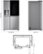 Left. LG - 27 Cu. Ft. Side-by-Side Smart Refrigerator with Craft Ice - PrintProof Stainless Steel.