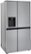 Angle Zoom. LG - 27.2 cu ft Side by Side Refrigerator with SpacePlus Ice - Stainless steel.