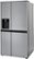 Alt View 4. LG - 27.2 Cu. Ft. Side-by-Side Refrigerator with SpacePlus Ice - PrintProof Stainless Steel.