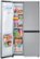 Alt View Zoom 12. LG - 27.2 Cu. Ft. Side-by-Side Smart Refrigerator with SpacePlus Ice - Stainless steel.