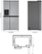 Left. LG - 27.2 Cu. Ft. Side-by-Side Refrigerator with SpacePlus Ice - PrintProof Stainless Steel.